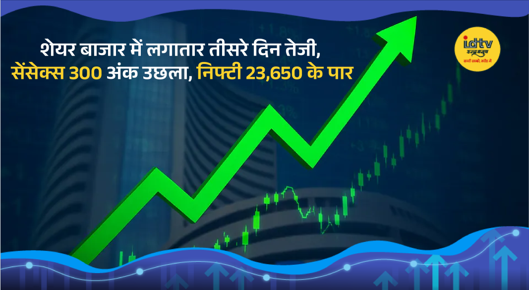 Sensex and Nifty rising with green indicators