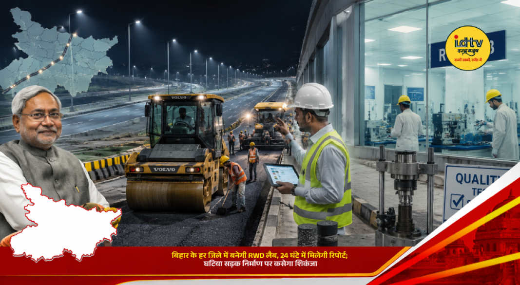 Bihar RWD district laboratories to test road construction materials and deliver quality reports within 24 hours