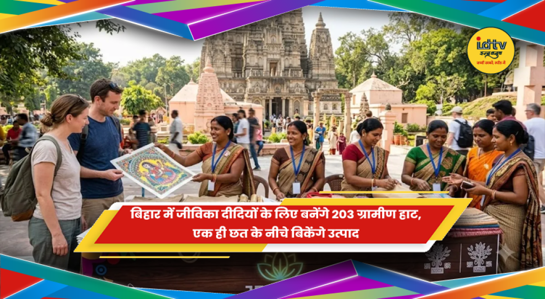 बिहार में जीविका दीदियों के लिए प्रस्तावित ग्रामीण हाट