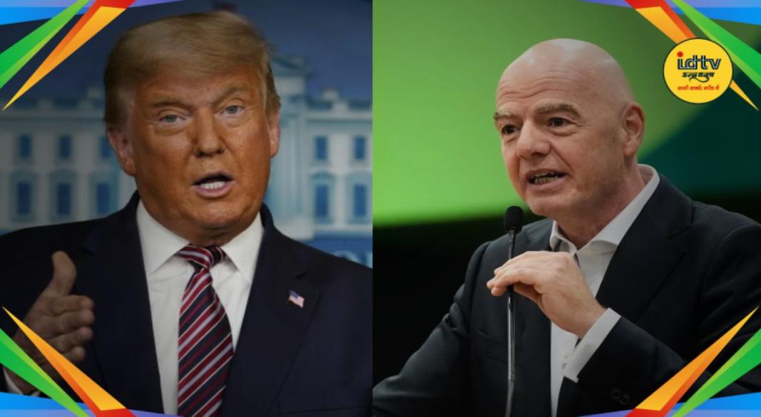 Donald Trump Gianni Infantino