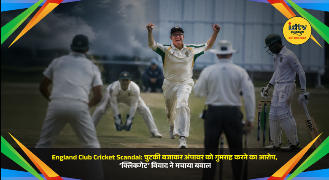 England club cricket controversy erupts over alleged finger clicking used to influence an umpire's decision