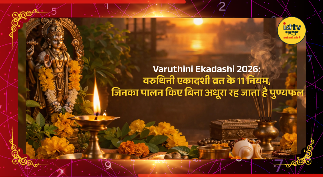 Lord Vishnu during Varuthini Ekadashi