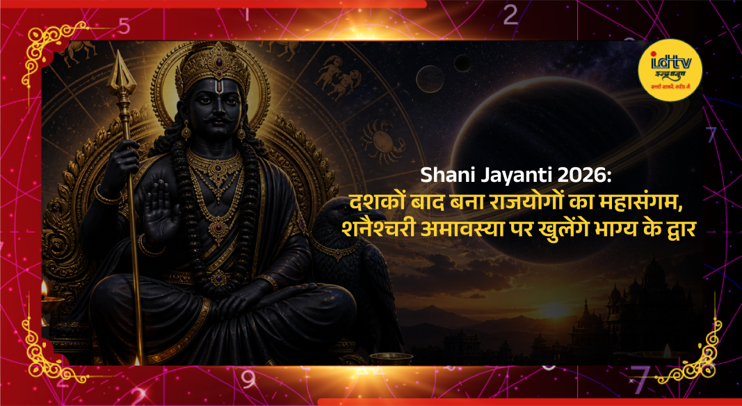 Lord Shani on Shani Jayanti during Amavasya