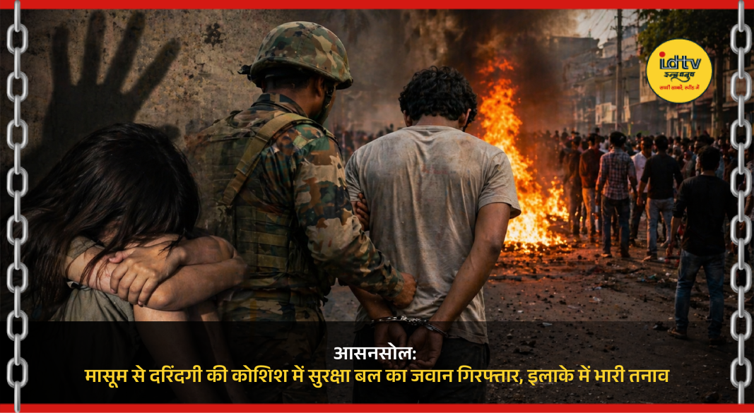 CISF jawan arrested in Asansol after alleged attempt to assault a minor girl