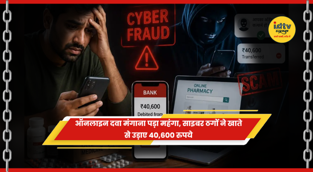 देवघर में ऑनलाइन दवा ऑर्डर के दौरान साइबर ठगी का मामला