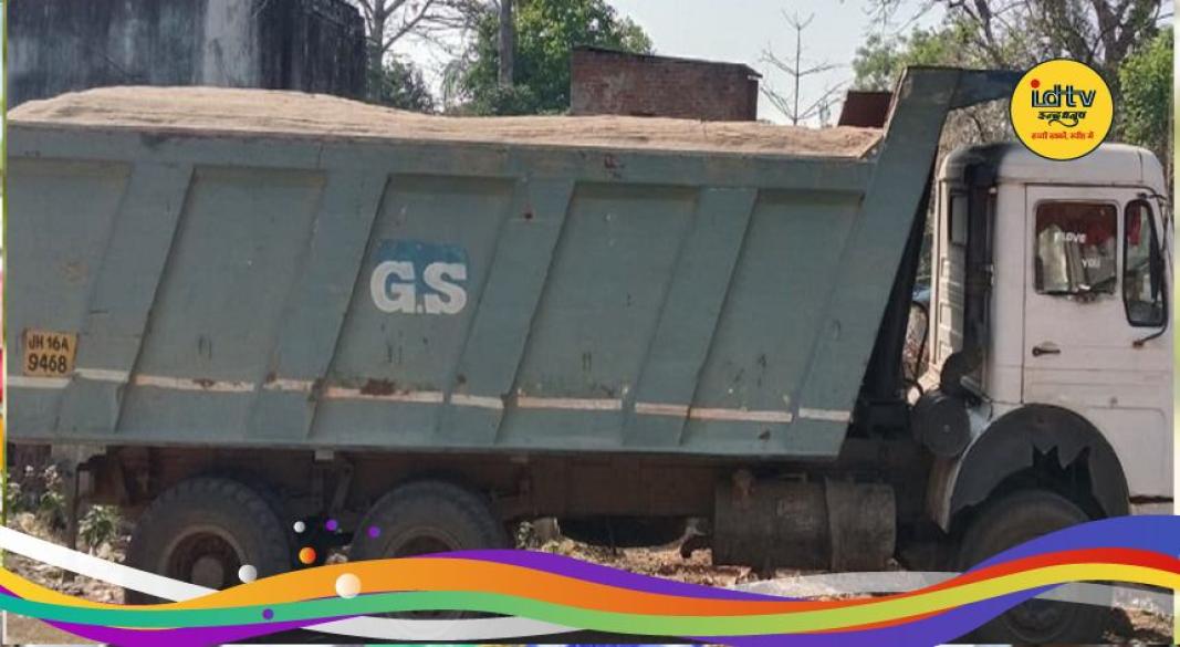 illegal sand mining in Kharsawan