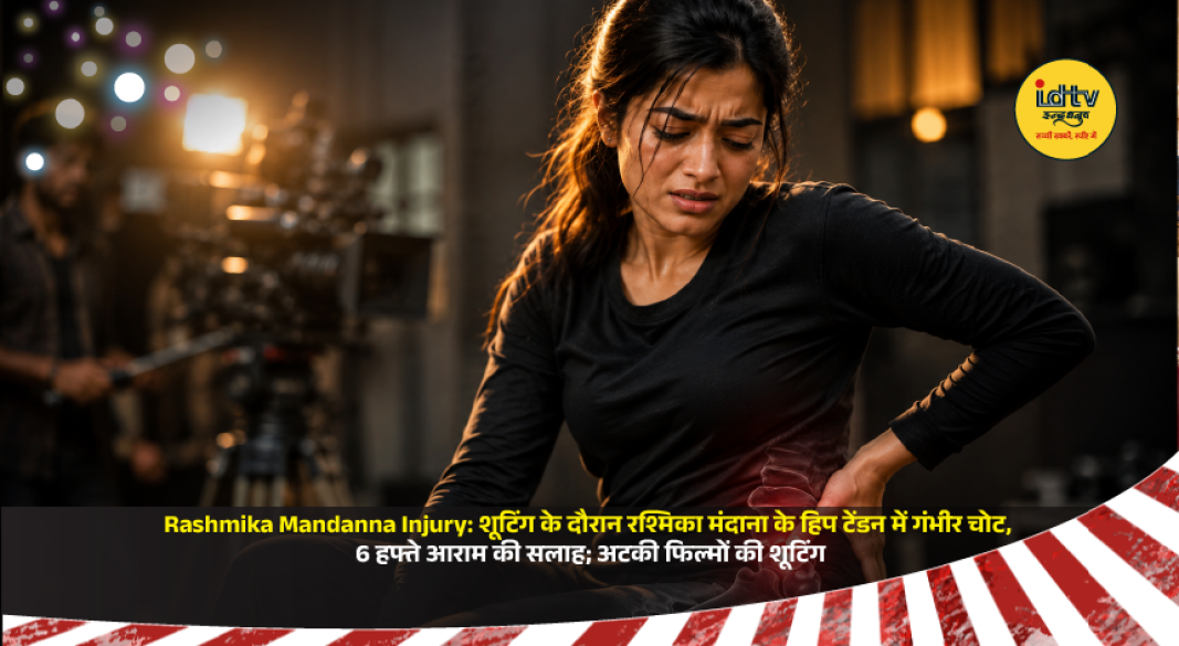 Rashmika Mandanna reportedly suffers serious hip tendon injury during dance and action sequence shoot