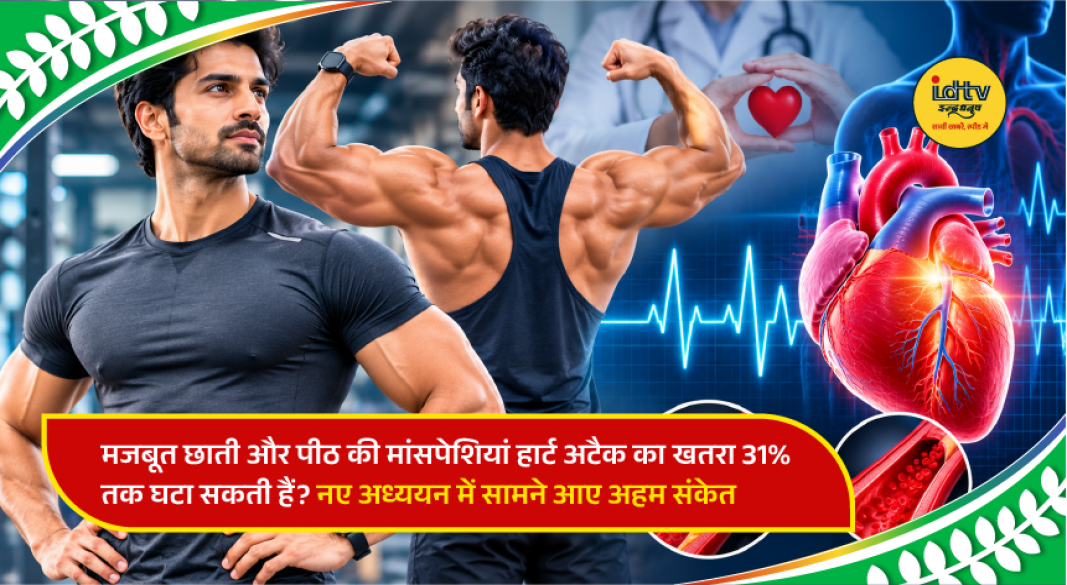 Person performing strength training exercises to build chest and back muscles, highlighting their potential link to better heart health.