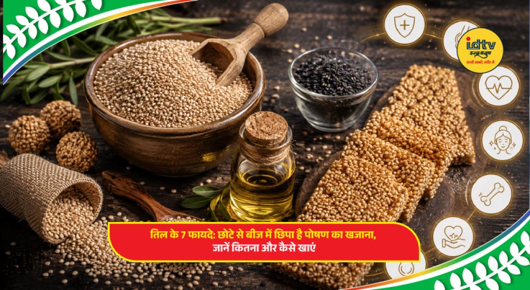 Sesame seeds provide protein, fiber, healthy fats, calcium and antioxidants as part of a balanced diet