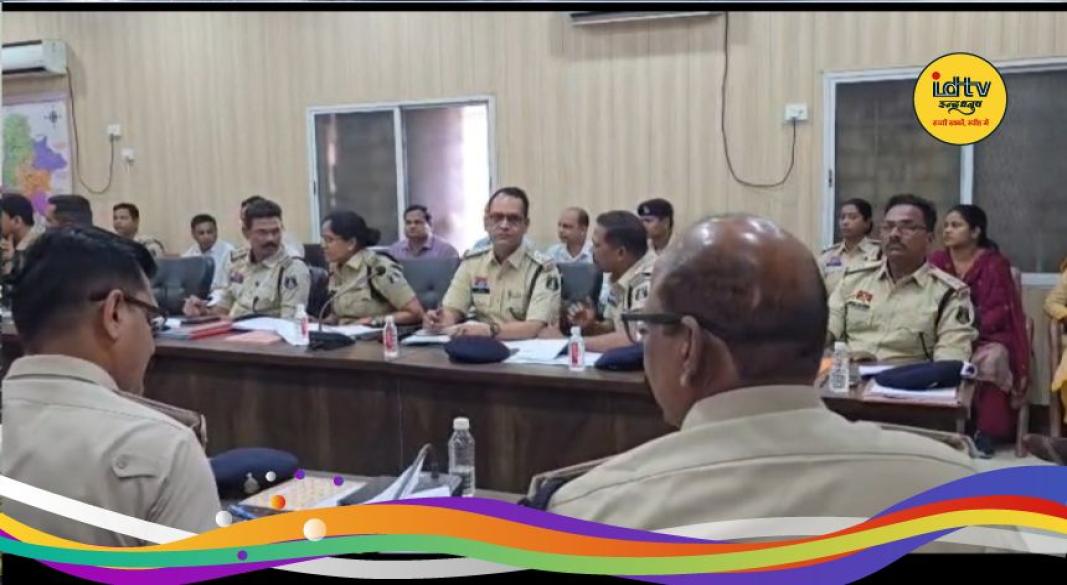 Gumla crime review meeting