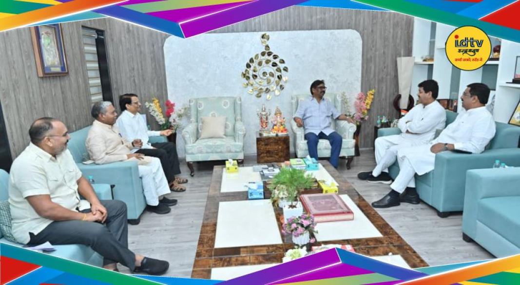 CM Hemant Soren meeting