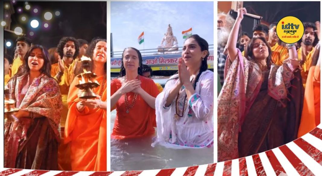 Bhumi Pednekar Pushkar visit