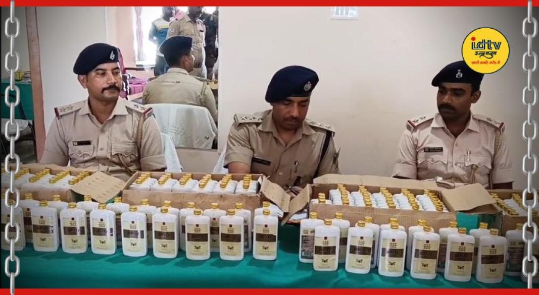 Dhanbad liquor seizure