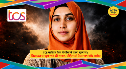 Woman employee distressed in office environment highlighting workplace harassment and corporate negligence