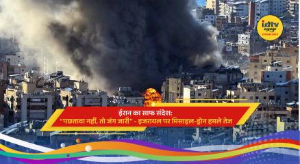 Missile launches and drones over Middle East conflict map highlighting Iran Israel escalating military tensions