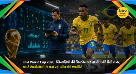 Brazil football players use smart tracking technology to monitor fitness and performance before FIFA World Cup 2026