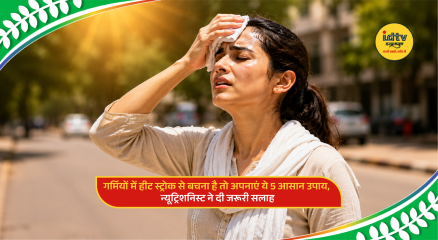 People protecting themselves from extreme summer heat with water, fruits and cooling drinks