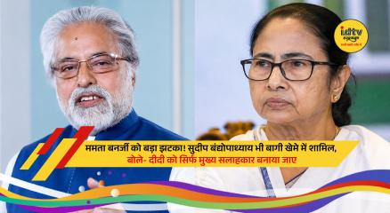 Sudip Bandyopadhyay addresses media amid TMC internal crisis and calls for Mamata Banerjee to become chief advisor