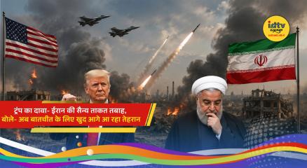 US President Donald Trump speaks about Iran, claiming Tehran is now seeking negotiations after US military action