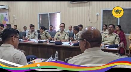 Gumla crime review meeting
