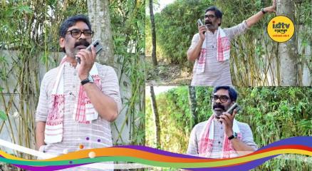 Hemant Soren helicopter stopped