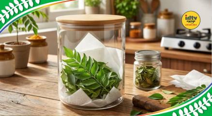 curry leaves storage