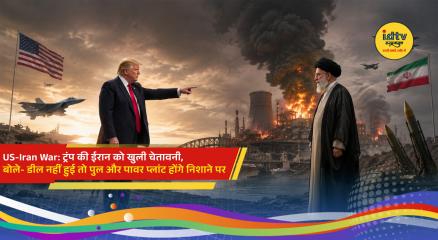 US President Donald Trump speaking about Iran, warning of possible strikes on bridges and power plants if negotiations fail